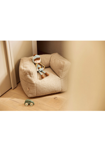 Křeslo dětské Beanbag Teddy Warm Sand