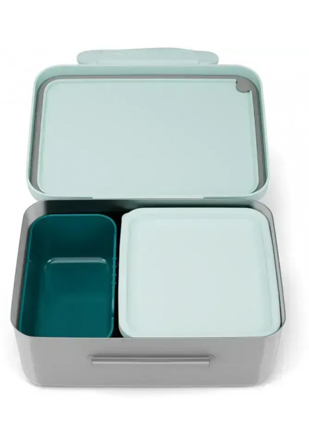 Desiatový box Ergobag Stainless Steel Lunchbox - Flowers
