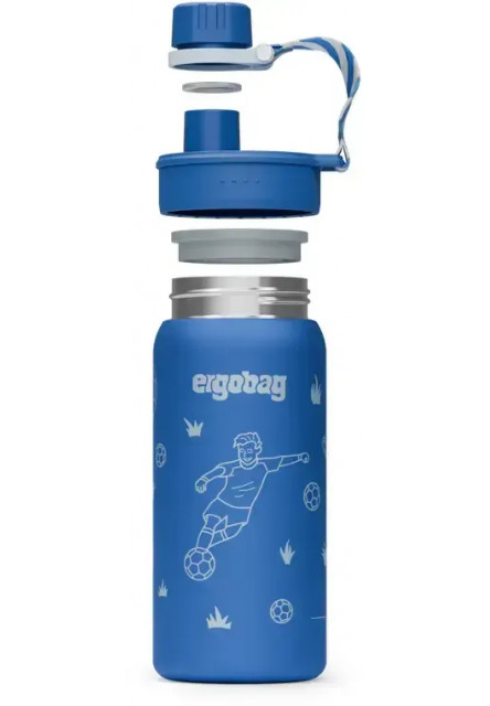 Nerezová fľaša Ergobag Stainless Steel Bottle - Soccer