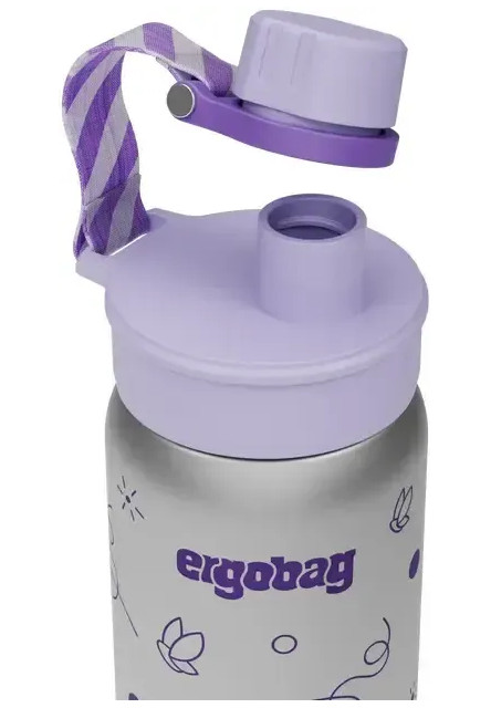 Nerezová fľaša Ergobag Stainless Steel Bottle - Butterfly