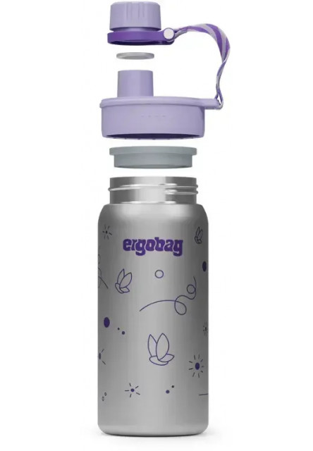 Nerezová fľaša Ergobag Stainless Steel Bottle - Butterfly