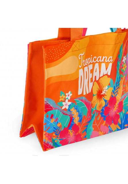 Taška na pláž Legami Beach Bag - Tropicana Dream