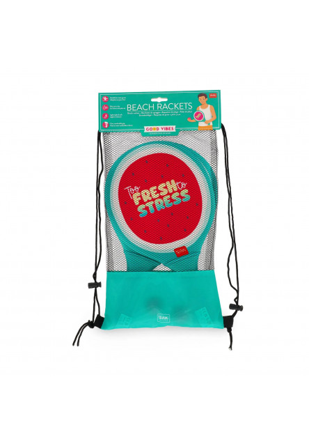 Súprava na plážový tenis Legami Beach Rackets - Neoprene Beach Rackets - Watermelon