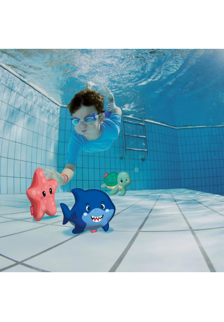Hračky na potápanie Legami Diving Toys - Set Of 3 Neoprene Diving Toys