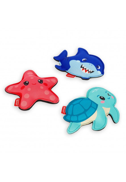 Hračky na potápanie Legami Diving Toys - Set Of 3 Neoprene Diving Toys