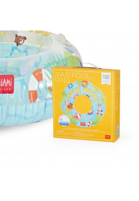 Nafukovacie koleso Legami Maxi Pool Ring - Inflatable Maxi Pool Ring - Out Of Office