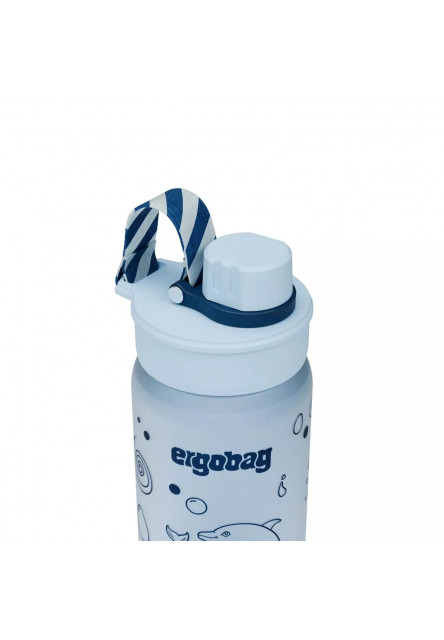 Detská fľaša Ergobag Bottle - Dolphin