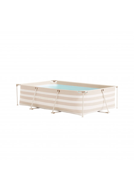 Bazén s konstrukcí Essence Luxe Sand White Stripe 300×200×75