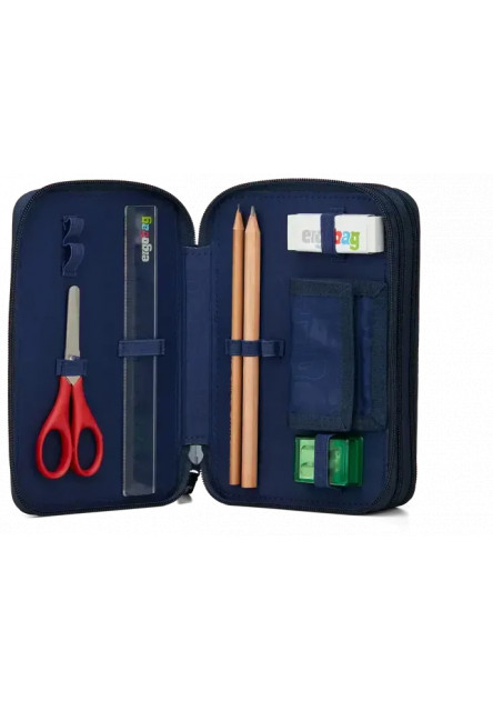 Školský peračník Ergobag Maxi Pencil Case - FireBear Dragon