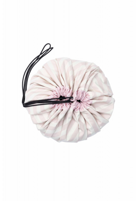 Noomad original Hrací deka a Vak na hračky Stripes Pink