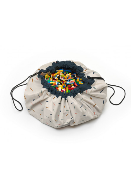 Noomad original Hrací deka a Vak na hračky Confetti