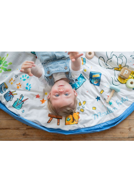 Noomad soft Hrací deka a Vak na hračky Puce&Pilou by Moulin Roty