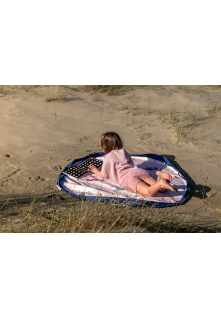 Noomad outdoor Hrací deka a Vak na hračky Beach