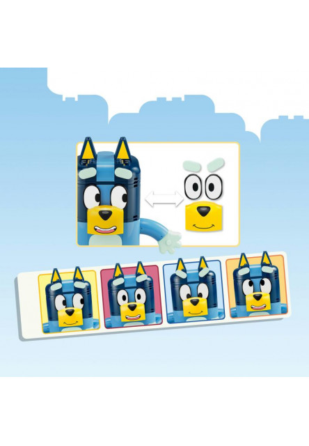 Rodina Bluey z kociek