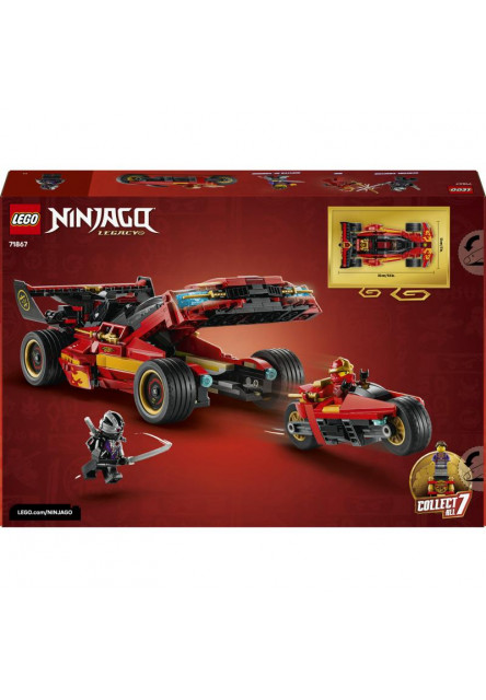 Kaiovo červené superauto: 15 rokov NINJAGO
