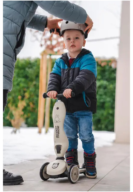 Detská kolobežka 2v1 scoot and ride - highwaykick 1 push and go - miffy