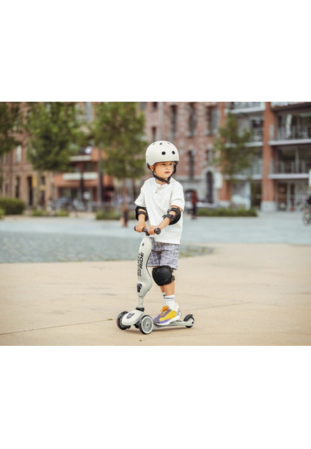 Sada chráničov scoot and ride - s - black/ ash