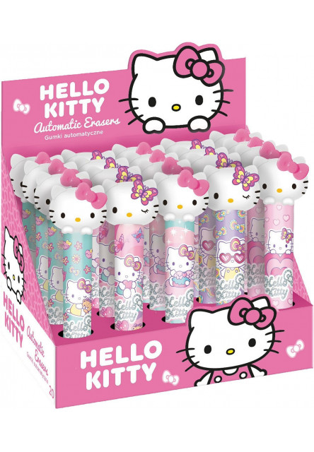 Vysouvací guma v peru Hello Kitty Pastel Pink