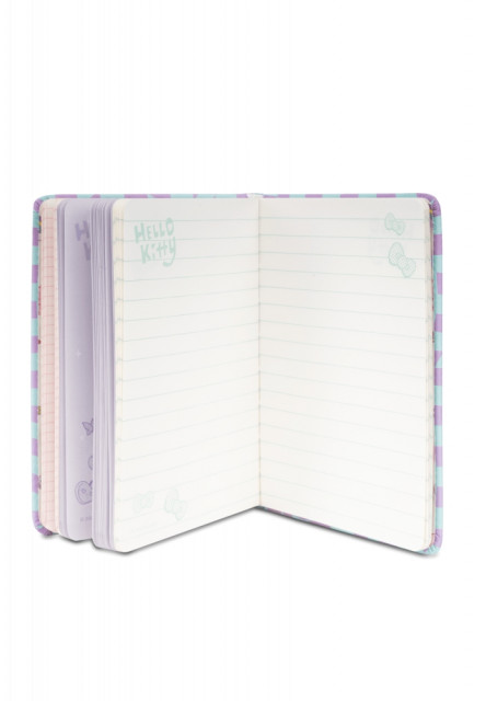 Zápisník B6 s 3D postavičkou modrý Hello Kitty Pastel Pink