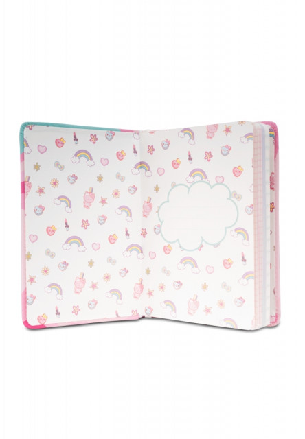 Zápisník B6 s 3D postavičkou růžový Hello Kitty Pastel Pink