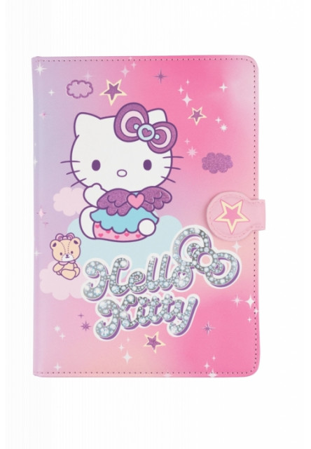 Zápisník se zapínáním na magnet Angel Hello Kitty Pastel Pink