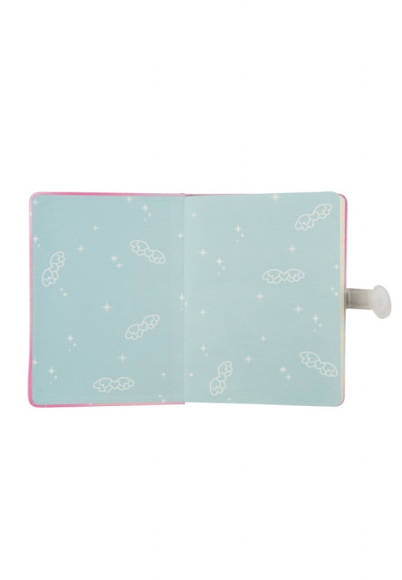 Zápisník se zapínáním na magnet Angel Hello Kitty Pastel Pink