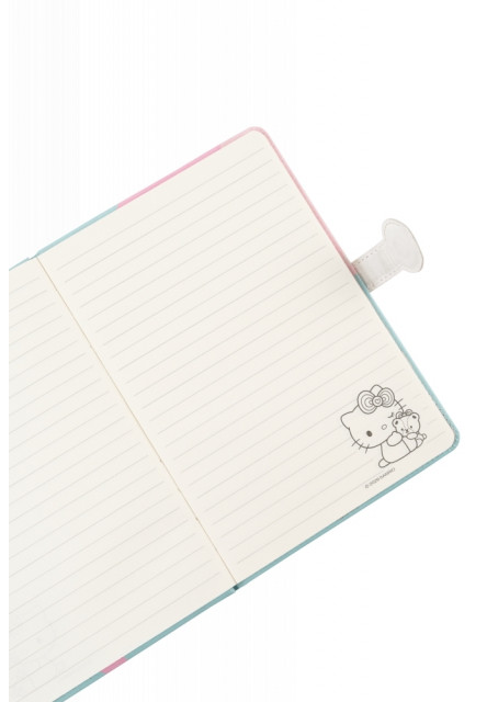 Zápisník se zapínáním na magnet Heart Hello Kitty Pastel Pink