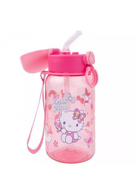 Láhev na pití růžová Hugo 500 ml Hello Kitty Pastel Pink