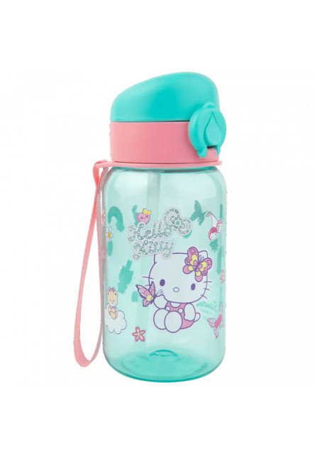 Láhev na pití mentolová Hugo 500 ml Hello Kitty Pastel Pink