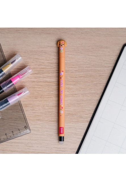 Sada gumovacích pier Legami Set Of 3 Erasable Gel Pens - Secret Bts 2026 4 - 0,7 Mm - Red/Black/Pink Ink