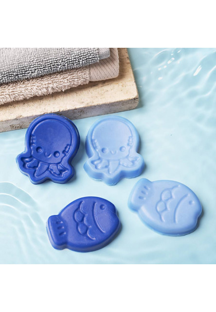 Kreativní sada výroba mýdla Sea Animals Blue