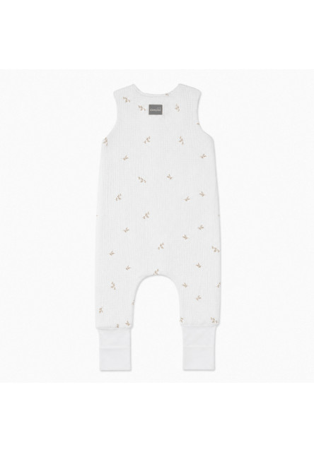 Mušelínový letní spací pytel s nohavicemi vel. S 1-2 roky Sleepee Nature krémová