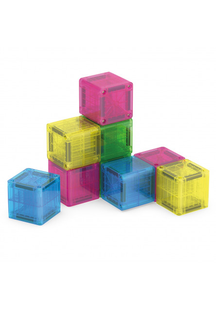 Magnetická stavebnice microMAGS Cubes 9 dílků
