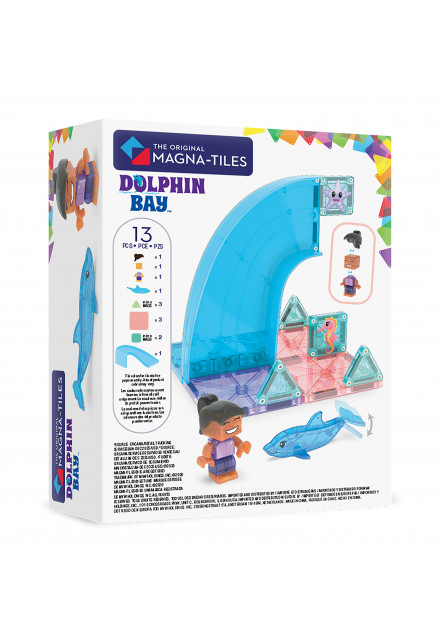 Magnetická stavebnice Dolphin Bay 13 dílků