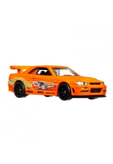 Hot Wheels prémiový angličák - RÝCHLO A ZBESILO asst