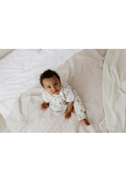 Celoroční spací pytel s nohavicemi Sleepee Blossom M 3-5 let