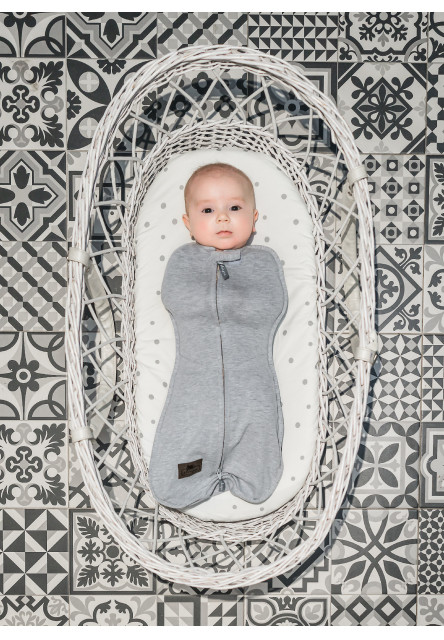 Zavinovačka Sleepee First Step Swaddle s čepičkou zdarma Bamboo