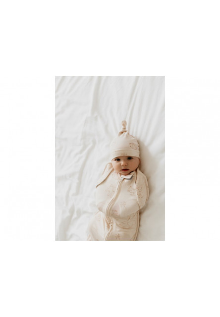 Zavinovačka Sleepee Second Step Swaddle s čepičkou zdarma Bamboo