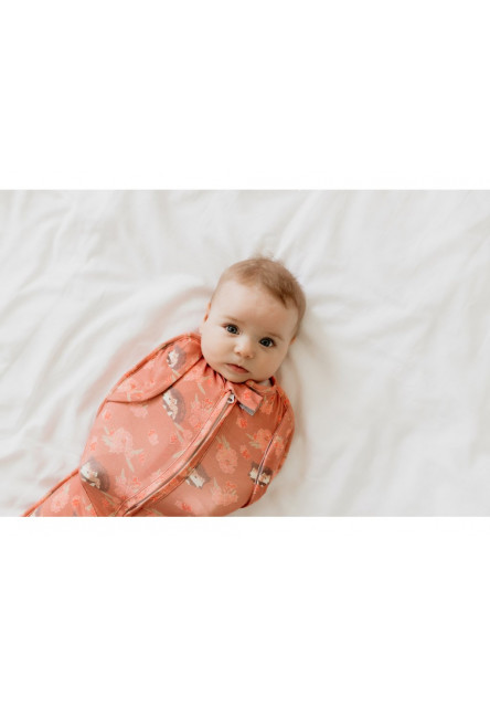 Zavinovačka Sleepee Second Step Swaddle s čepičkou zdarma Bamboo