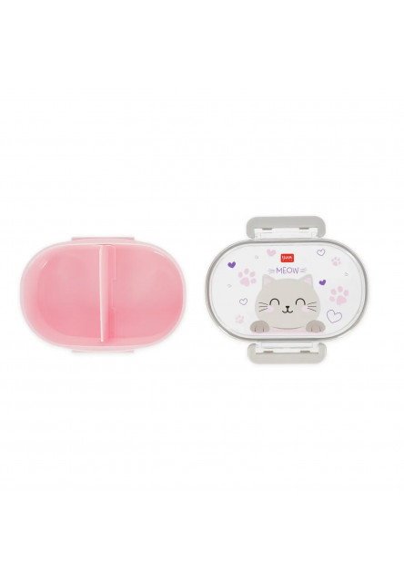 Desiatový box Legami Snack & Go - Snack Box - Kitty - 500 Ml