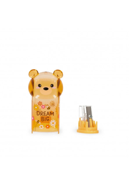 Strúhadlo Legami Bear Sweet Bear - Pencil Sharpener W/Cont. - Teddy Bear