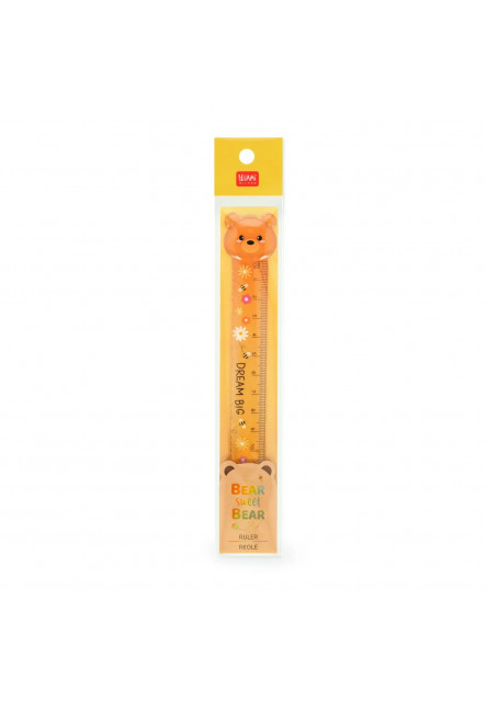 Pravítko Legami Bear Sweet Bear - Ruler - Teddy Bear - 15 Cm