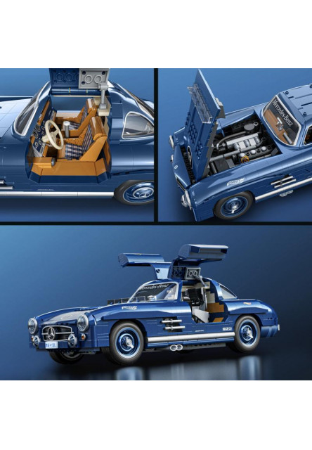 Mega Hot Wheels sberateľský Mercedes-Benz 300SL