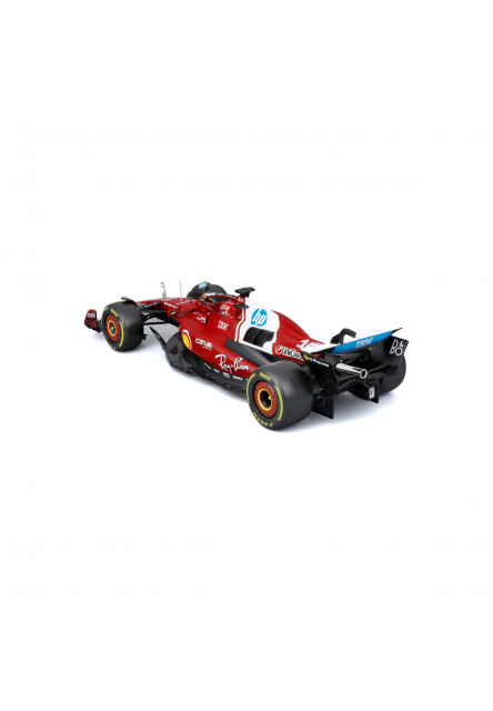 Bburago – RACE Formula F1 Ferrari SF-25 (2025) s helmou, #16 Charles Leclerc, 1:18