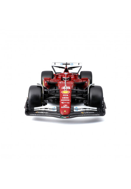 Bburago – RACE Formula F1 Ferrari SF-25 (2025) s helmou, #16 Charles Leclerc, 1:18