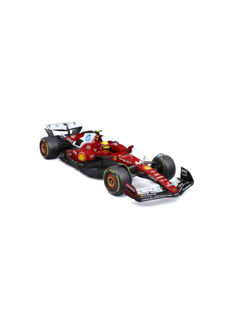Bburago – RACE Formula F1 Ferrari SF-25 (2025) s helmou, #44 Lewis Hamilton, 1:18