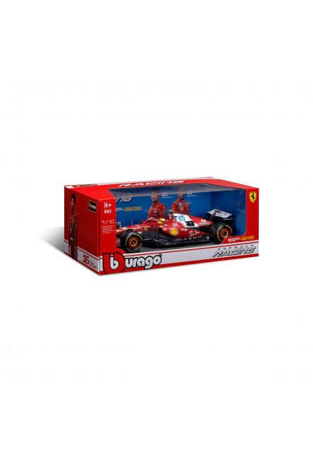 Bburago – RACE Formula F1 Ferrari SF-25 (2025) s helmou, #44 Lewis Hamilton, 1:18