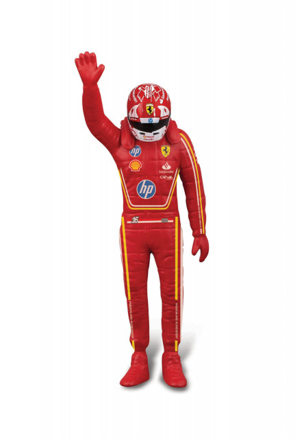 Bburago - RACE F1 s figúrkou jazdca, Ferrari SF-24 (2024), #16 Charles Leclerc, 1:24