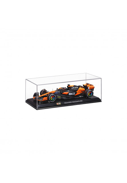 Bburago - RACE Formula F1, McLaren F1 Team MCL38 (2024) #81 (Oscar Piastri) - Hard case, 1:24