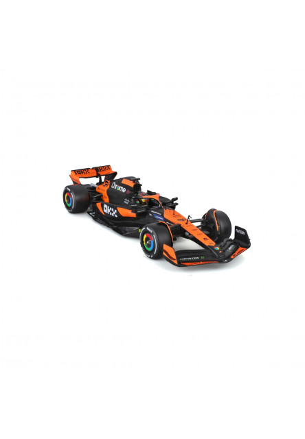 Bburago - RACE Formula F1, McLaren F1 Team MCL38 (2024) #81 (Oscar Piastri) - Hard case, 1:24